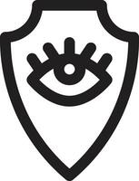 Security Vision Vector Icon