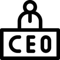 CEO Vector Icon