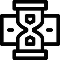 Sand Clock Vector Icon