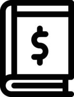 Accounting Book Vector Icon