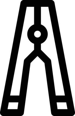 Clothes Pin Vector Icon