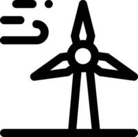 Wind Power Vector Icon