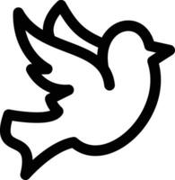 Dove Vector Icon