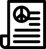 Peace Treaty Vector Icon