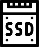 Ssd Vector Icon