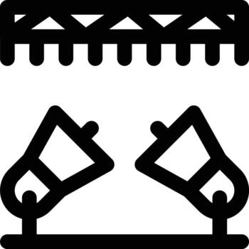 Spotlight Vector Icon