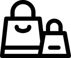 Shopping Bags Vector Icon