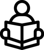 Reading Vector Icon