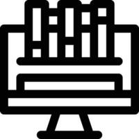 Online Library Vector Icon
