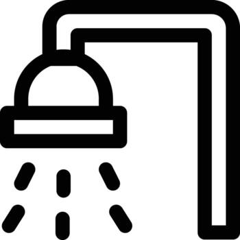 Shower Vector Icon