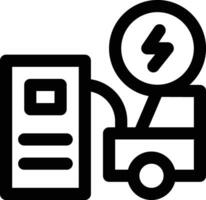 Charging Station Vector Icon