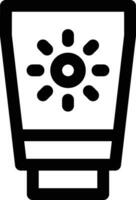 Suncream Vector Icon