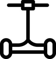 icono de vector de hoverboard