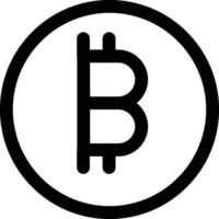 Bitcoin Vector Icon