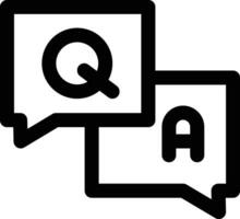 QA Vector Icon