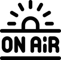 On Air Vector Icon