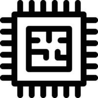 CPU Processor Vector Icon