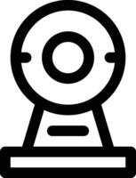 Round Webcam Vector Icon