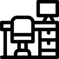 Workplace Vector Icon