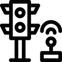 Traffic Control Vector Icon