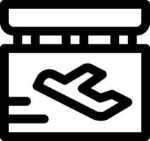 Boarding Gate Vector Icon