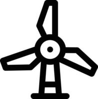 Windmill Vector Icon