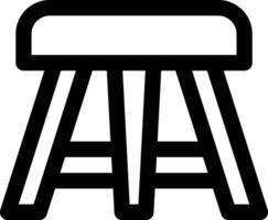 Stool Vector Icon