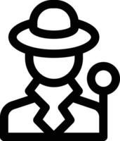 Detective Vector Icon