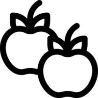 Persimmon Vector Icon