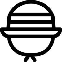 agricultura sombrero vector icono