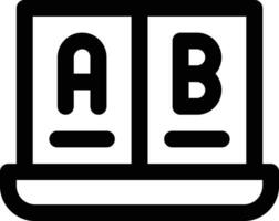 AB Testing Vector Icon
