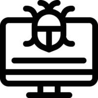 Website Bug Vector Icon