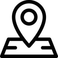 icono de vector gps