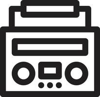 Boombox Vector Icon