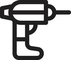 Hand Drill Vector Icon