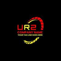 URZ letter logo vector design, URZ simple and modern logo. URZ luxurious alphabet design
