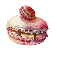 sweet food illustration ai generated png