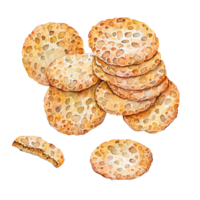 doce Comida ilustração ai gerado png