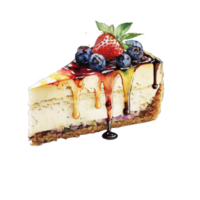 sweet food illustration ai generated png