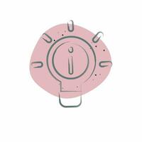 Icon Idea. related to Communication symbol. Color Spot Style. simple design editable. simple illustration vector