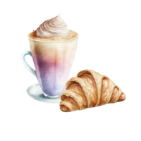 tasty drink illustration ai generated png