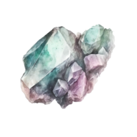 gem illustration in the hand draw style ai generated png