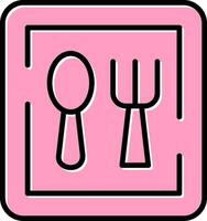 Restaurant Sign Vector Icon