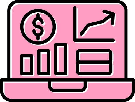 rentable vector icono