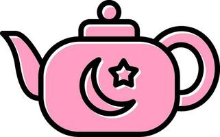 Tea Pot Vector Icon