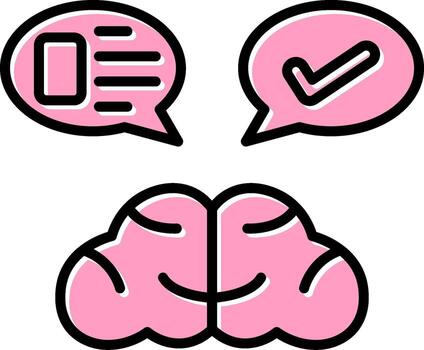 Thinking Vector Icon