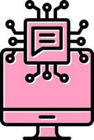 Artificial Intelligence Vector Icon