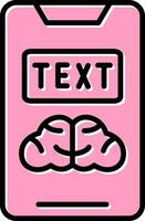Text Vector Icon