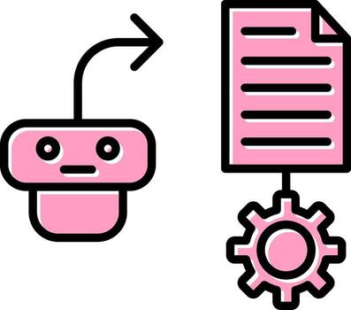 Natural Language Processing Vector Icon