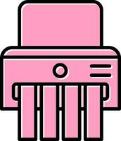 Shredder Vector Icon